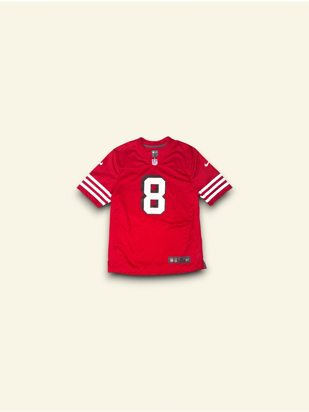 San Francisco 49ers Steve Young #8 Nike NFL on field jersey men’s medium